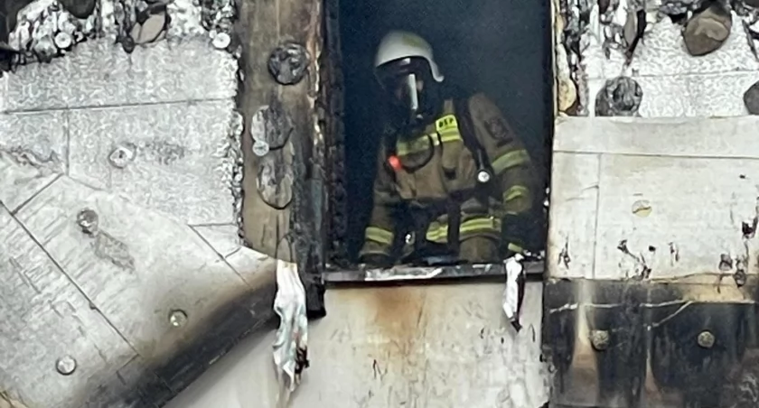 Pożar domu w Nowym Brańszczyku. Strażacy: WIELKA TRAGEDIA SPOTKAŁA MIESZKAŃCÓW