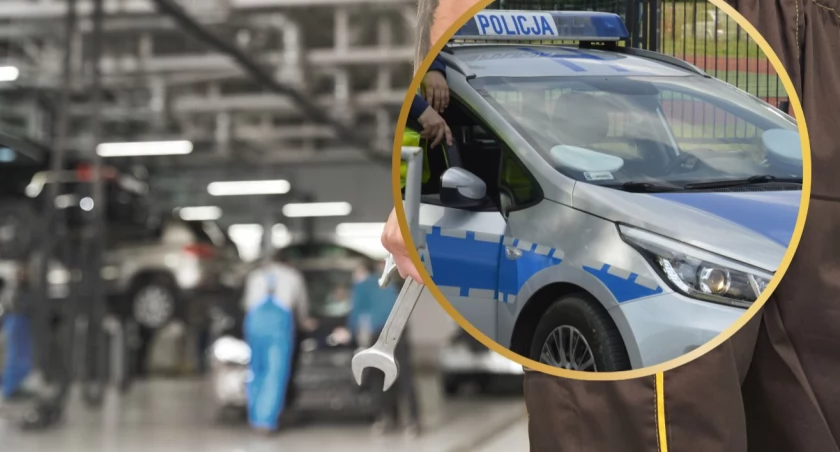 Znaleźli fotele, wycieraczki, progi. 40-latek został zatrzymany za paserstwo