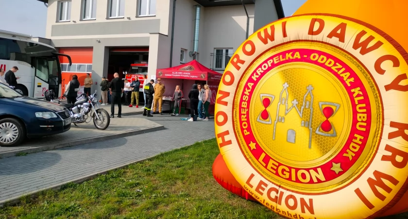 Akcja przy OSP Białebłoto. Oddali ponad 13 LITRÓW KRWI