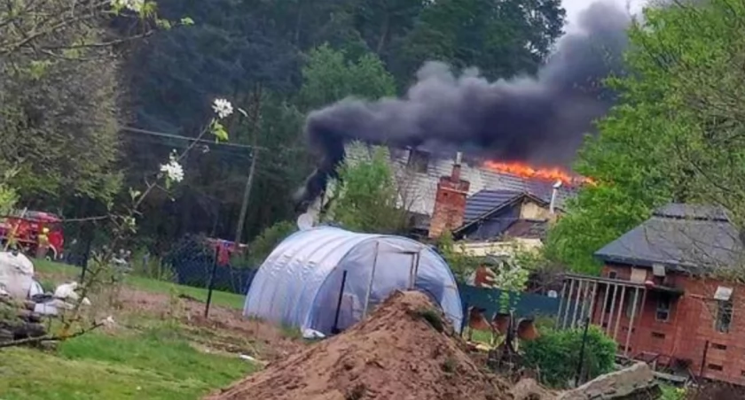 Po pożarze domu w Nowym Brańszczyku rodzina prosi o wsparcie