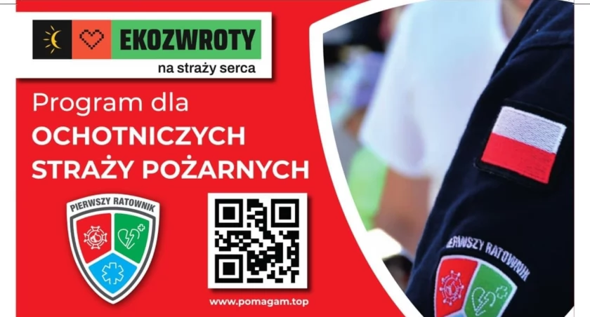Strażacy z OSP Trzcianka biorą udział w akcji EKOZWROTY. Każdy może pomóc!