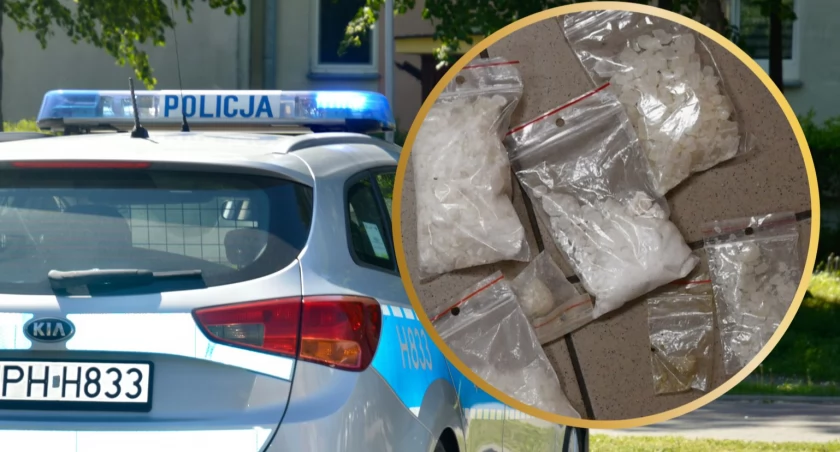Wyszkowscy kryminalni przechwycili narkotyki. Zatrzymano dwóch mężczyzn 