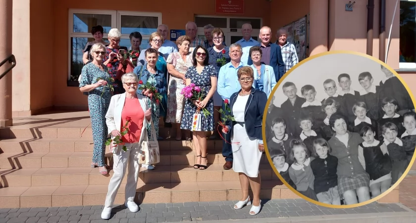 Odwiedzili swoją szkołę. Po 50 latach od jej ukończenia!