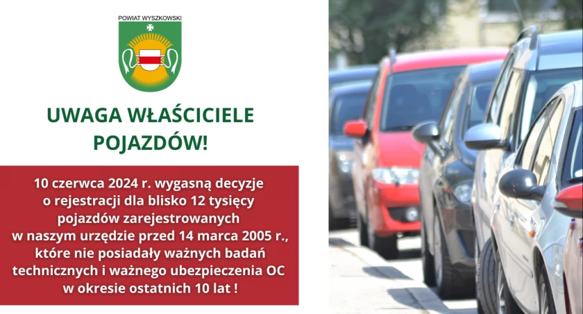  Wygaszenie decyzji o rejestracji pojazdów. Sprawdź wykaz