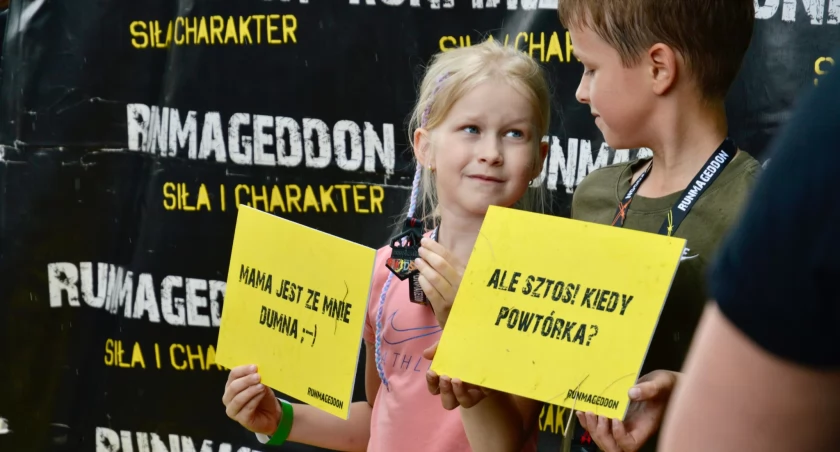 RUNMAGEDDON KIDS. Pędzili co sił w nogach