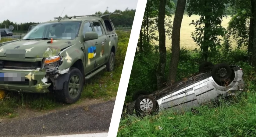 Wypadki w okolicach Skuszewa. Policja apeluje: Noga z gazu!