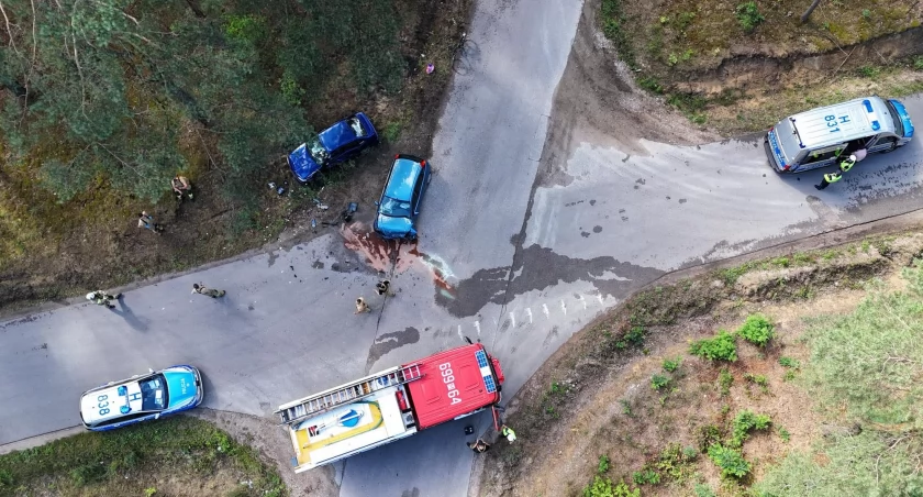 Wypadek w Niegowie. Śmigłowiec zabrał 9-latkę do warszawskiego szpitala