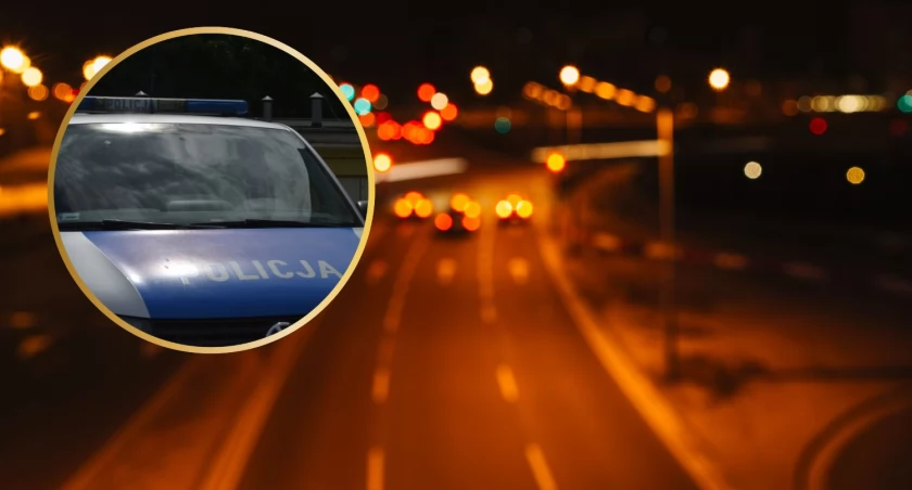 Szedł nocą przez S8 w kierunku Warszawy. Mundurowi szybko go namierzyli