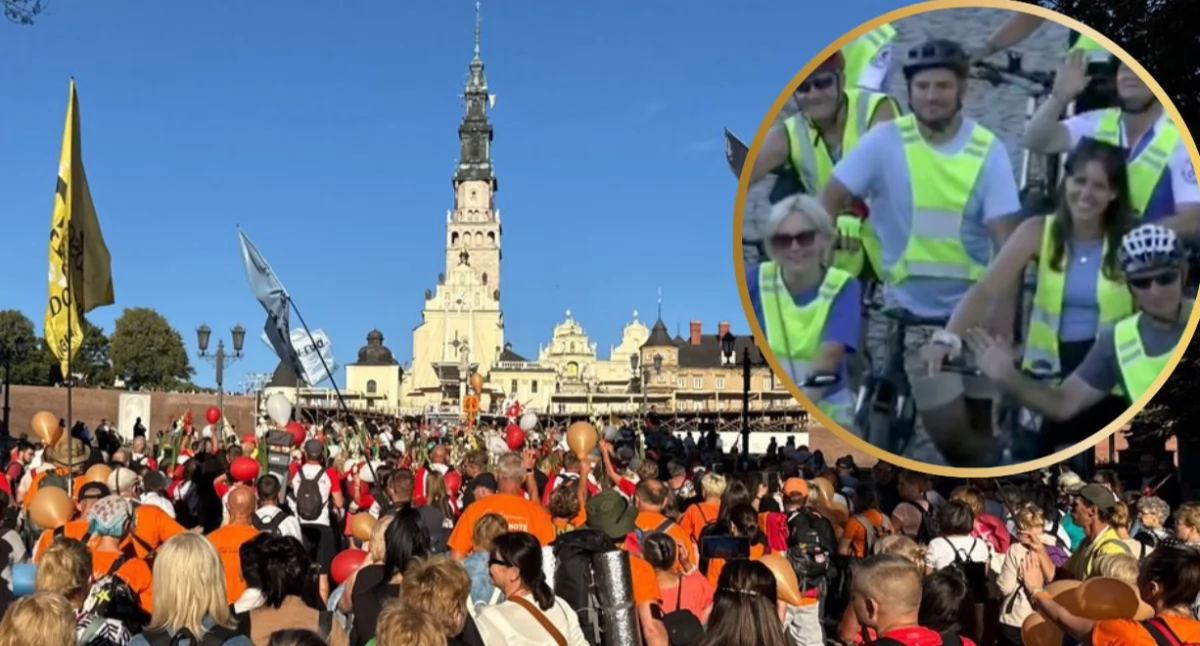 Wyszkowska Rowerowa Pielgrzymka dotarła na Jasną Górę [wideo]