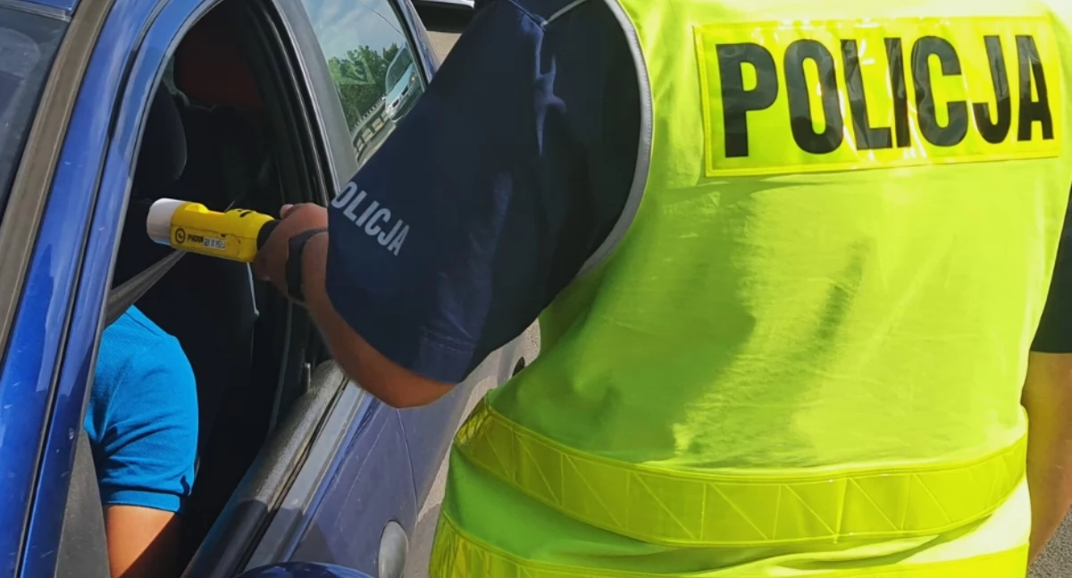 Skontrolowali trzeźwość ponad 2200 kierowców. Rekordzista wydmuchał 3,5 promila