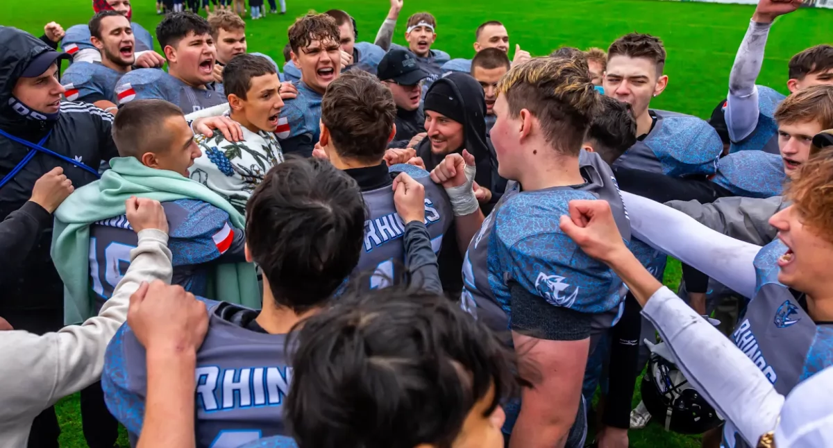 Awans Rhinos Wyszków. Nosorożce w czwórce najlepszych drużyn juniorskich w Polsce!