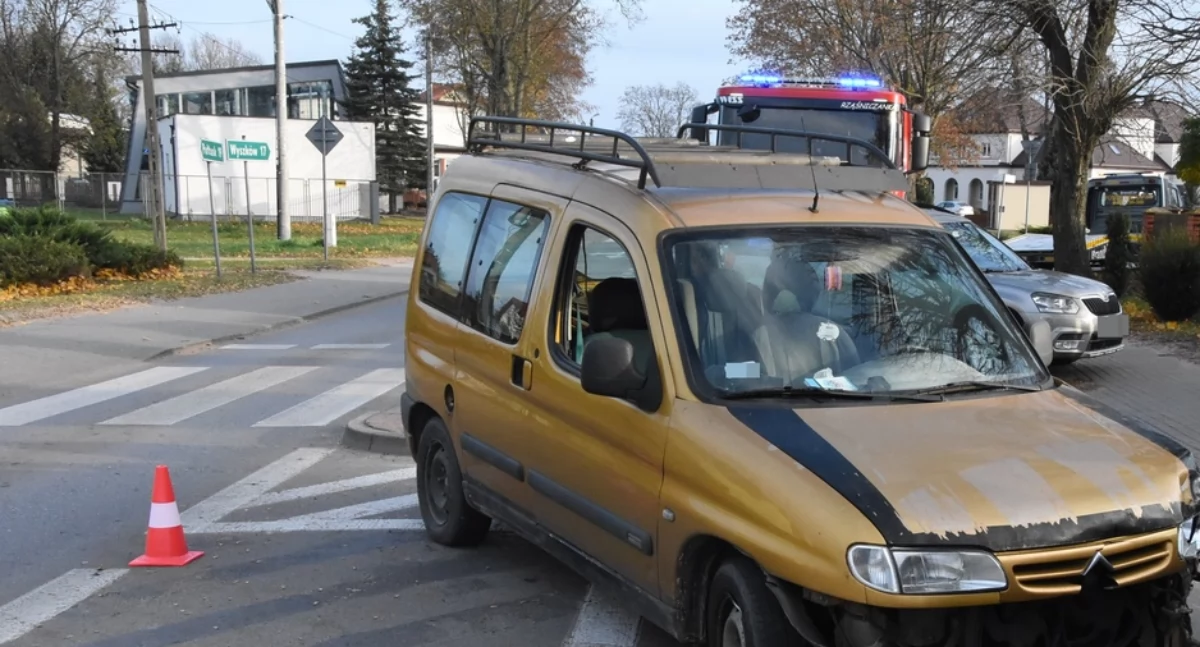 Na prostym odcinku przeleciał przez wysepkę, skosił znaki. Był pijany