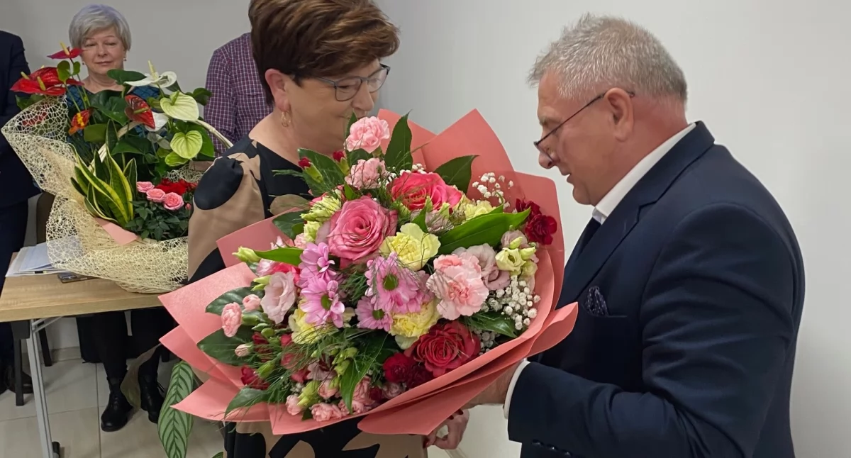 Uroczyste pożegnanie wieloletniej skarbnik gminy Somianka. I powitanie jej następczyni 