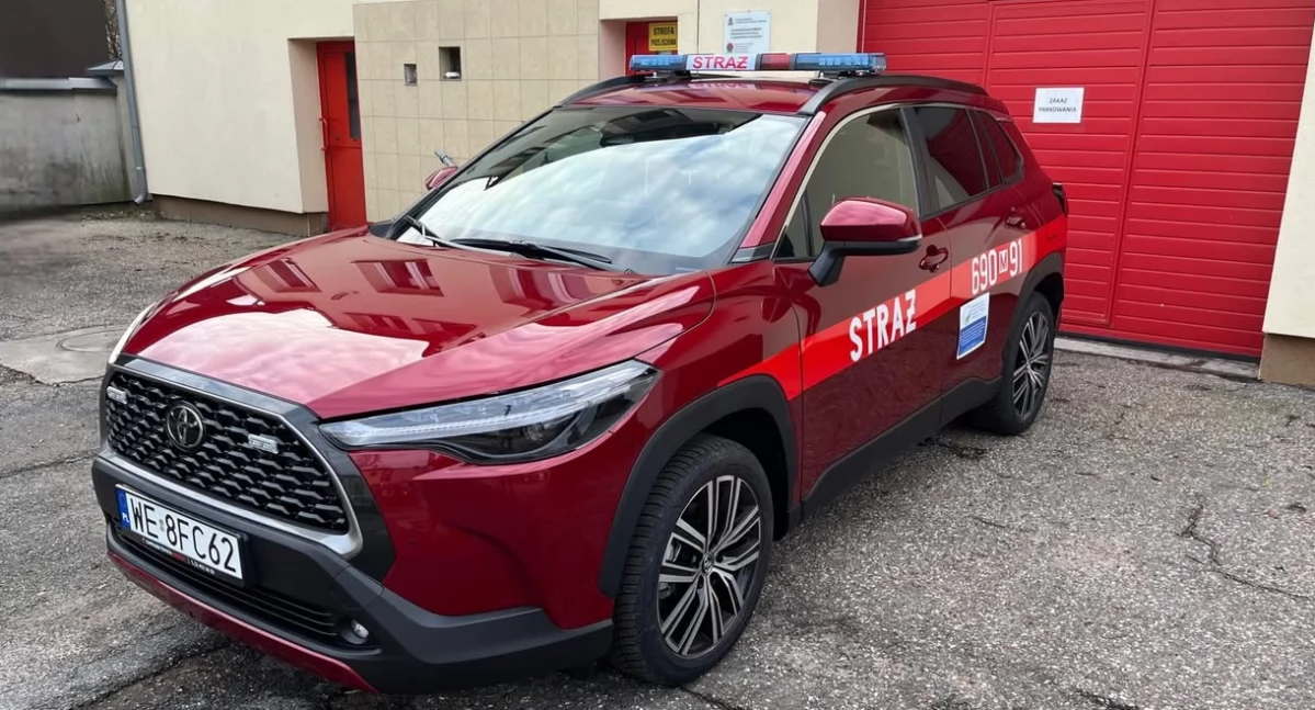Nowe auto dla strażaków. Zakup udało się zrealizować dzięki konkretnemu wsparciu