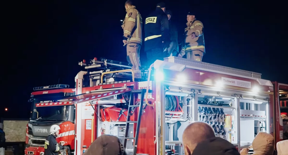 Gmina Zabrodzie z nowym samochodem ratowniczo-gaśniczym dla OSP. Zobacz wideo