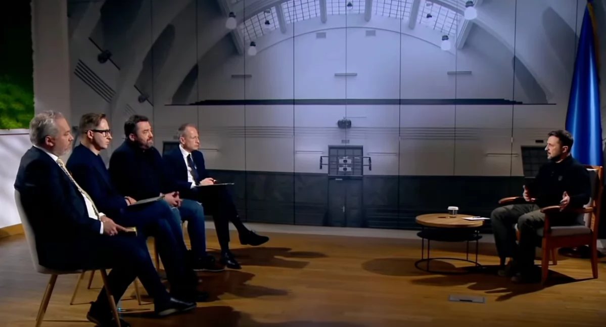 Prezydent Ukrainy w Polsce. O czym mówił w wywiadzie?