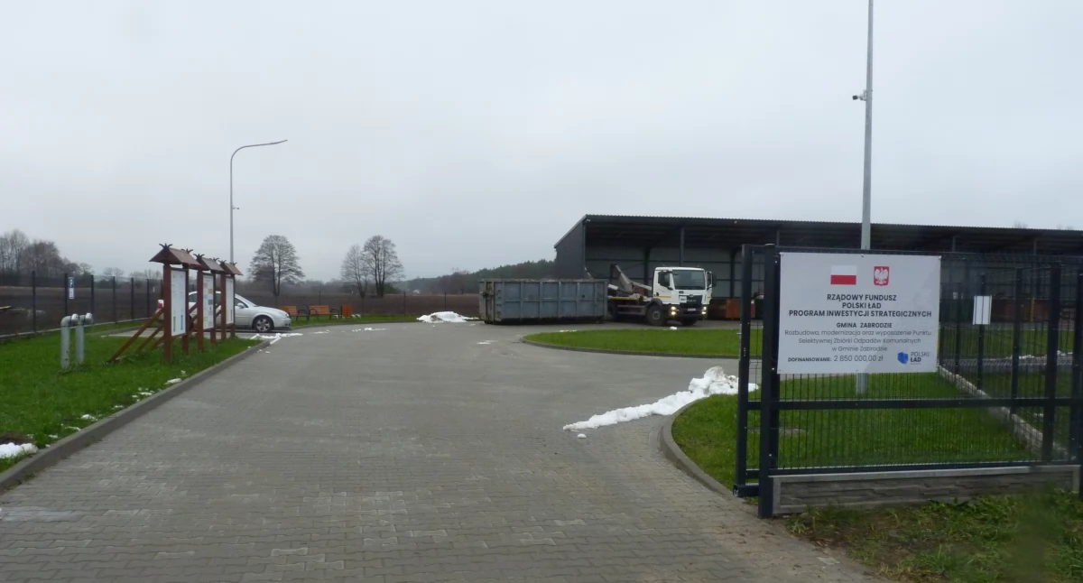 Zabrodzie ma nowy PSZOK. Wartość projektu wyniosła 2,89 mln