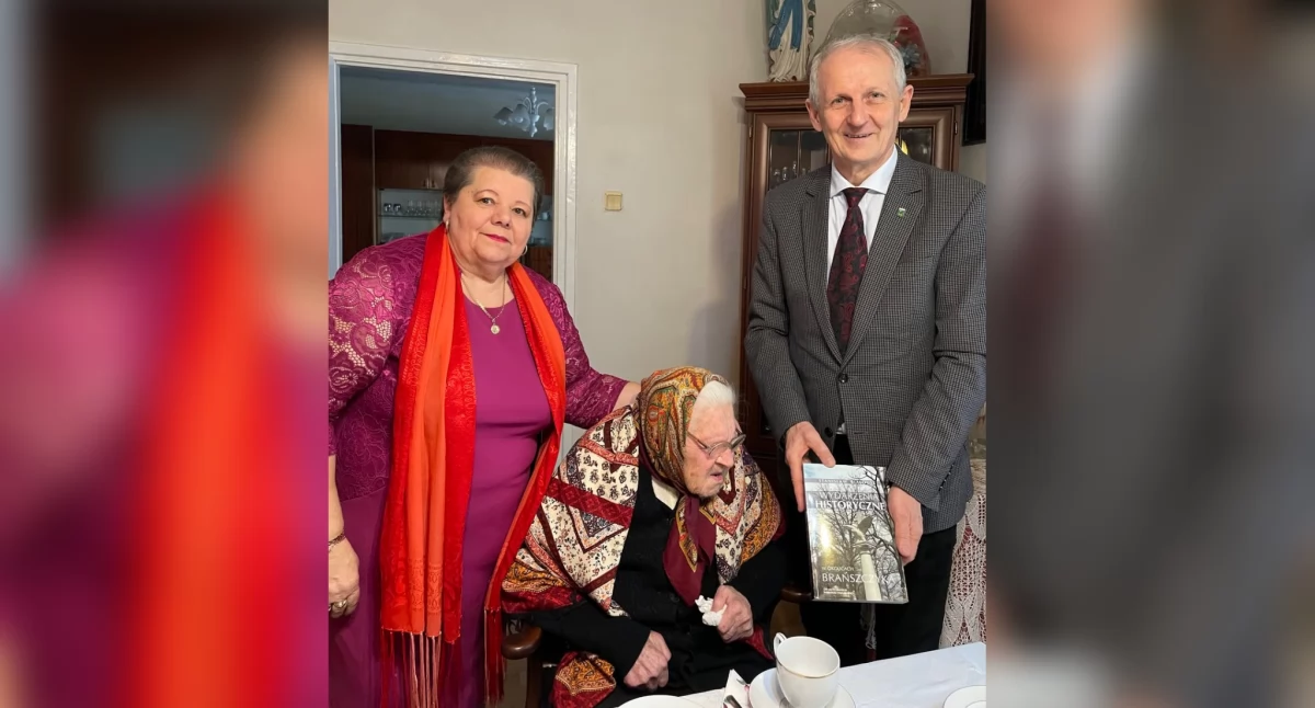 106 lat minęło jak jeden dzień. Piękny jubileusz Pani Czesławy Sarnackiej