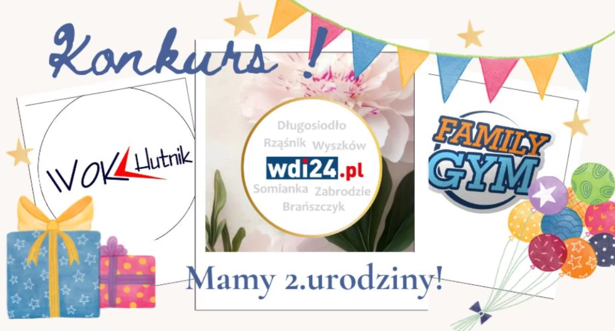 Mamy 2. urodziny! Weź udział w zabawie i zgarnij prezent!