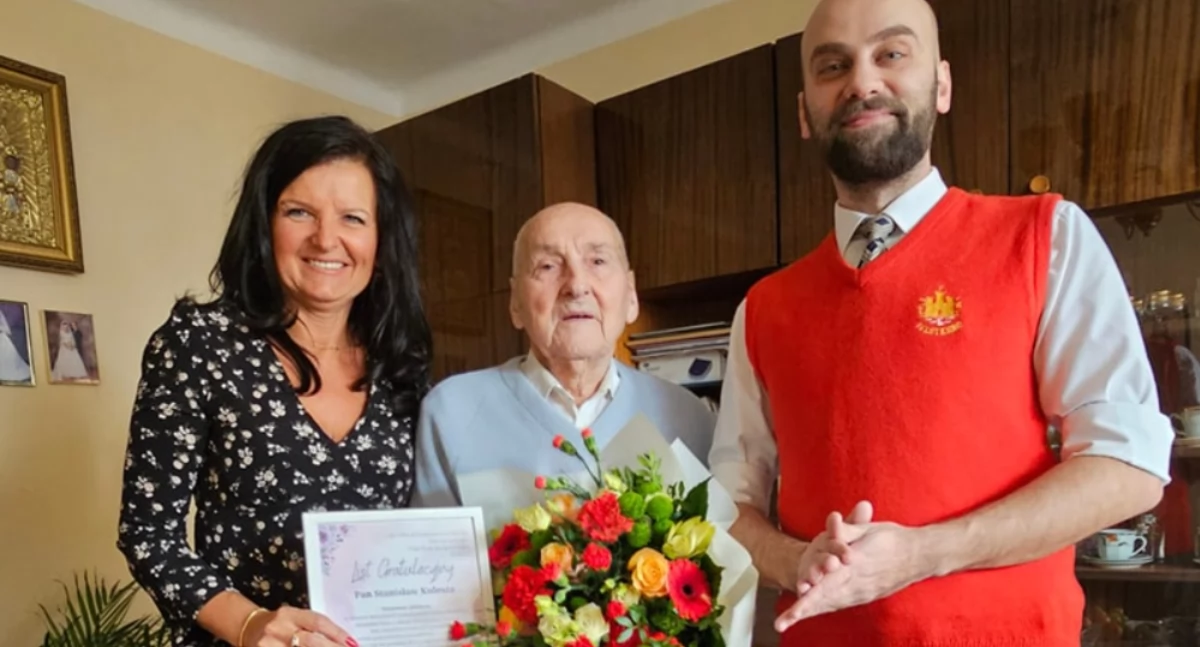 104. urodziny Pana Stanisława Kuleszy – najstarszego mieszkańca Gminy Wyszków!