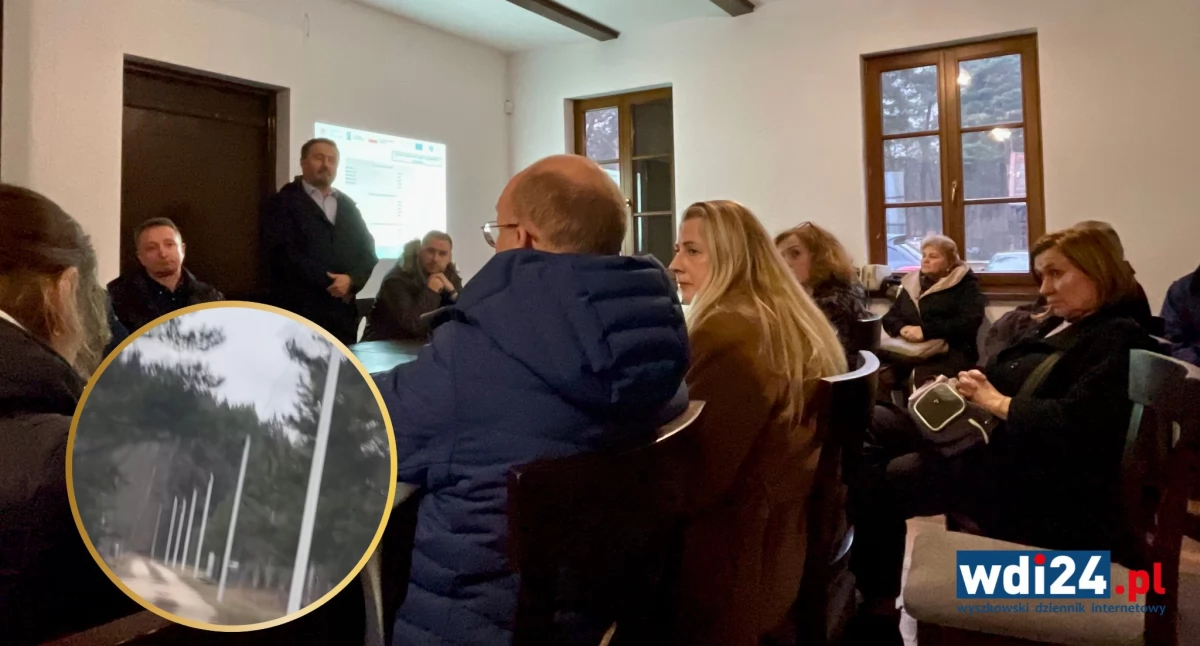 „Las słupów” kontra mieszkańcy. Protest przeciwko estetyce instalacji światłowodu