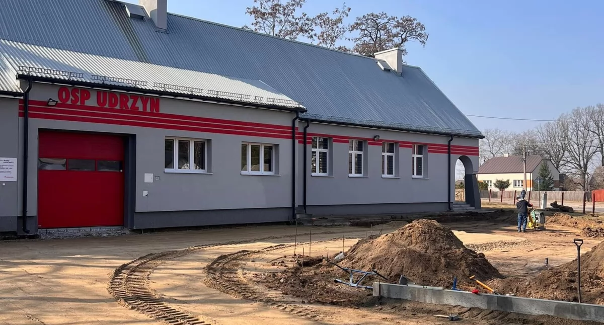 Gmina Brańszczyk inwestuje w teren przy OSP Udrzyn. Ruszyły prace