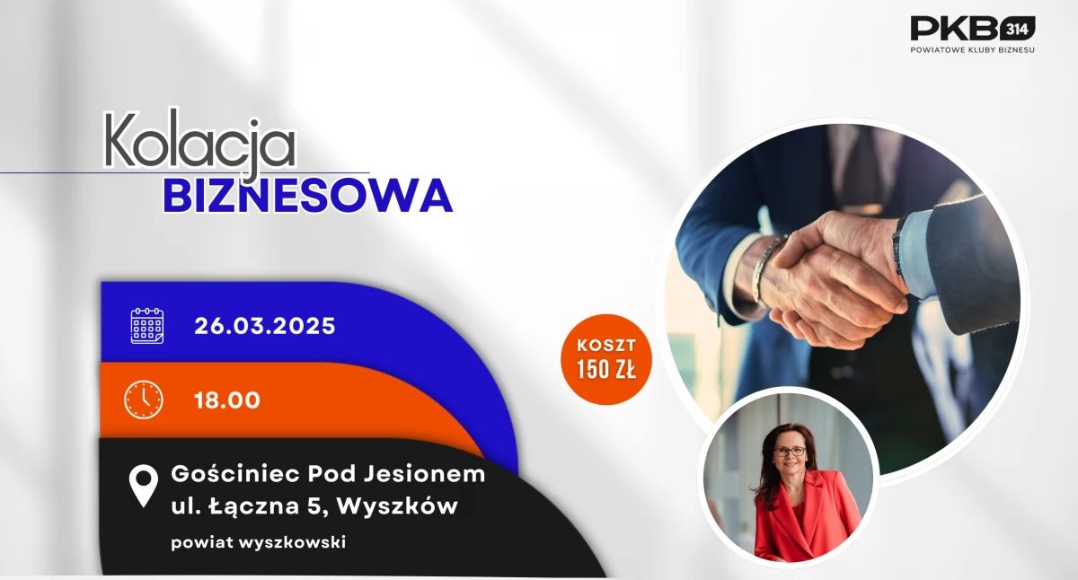 Biznesowa kolacja w Wyszkowie – dołącz do elity lokalnego biznesu 