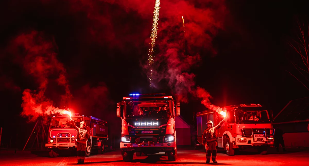 Scania P450 już w Brańszczyku. Strażacy mają powód do dumy