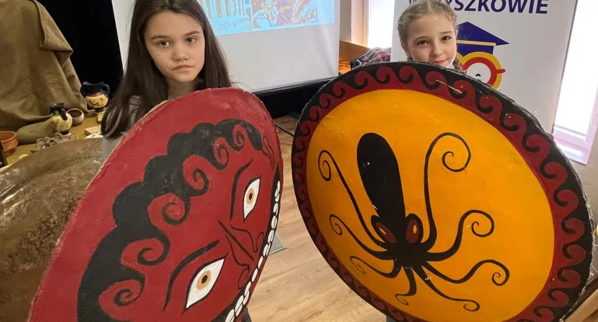 Mali studenci na tropie greckich bogów i wojowników [FOTO]