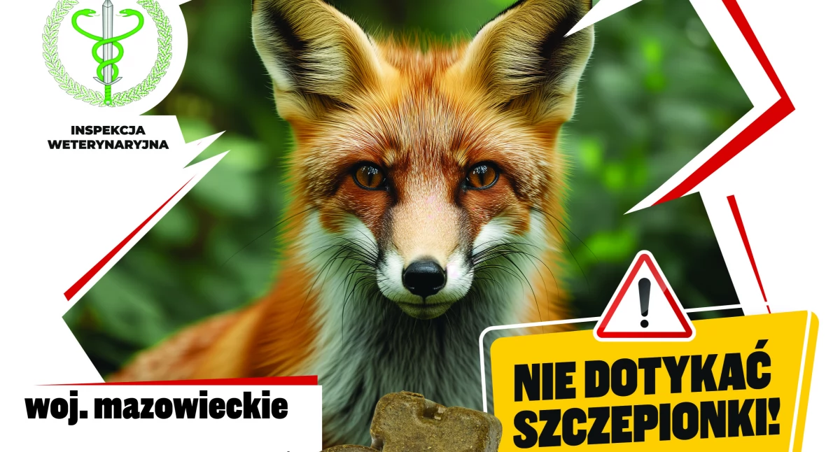 Komunikat Wojewódzkiego Lekarza Weterynarii - szczepienie lisów przeciwko wściekliźnie