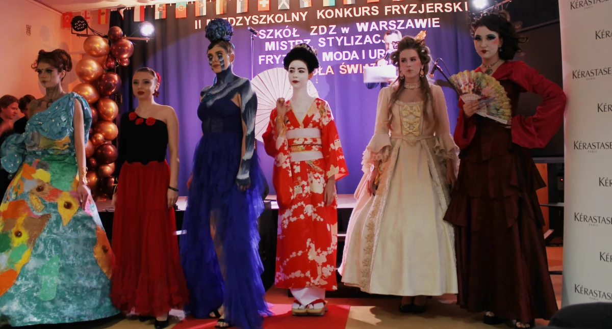 Wyszkowianki na podium. Uczennice ZDZ z trzecim miejscem w konkursie fryzjerskim