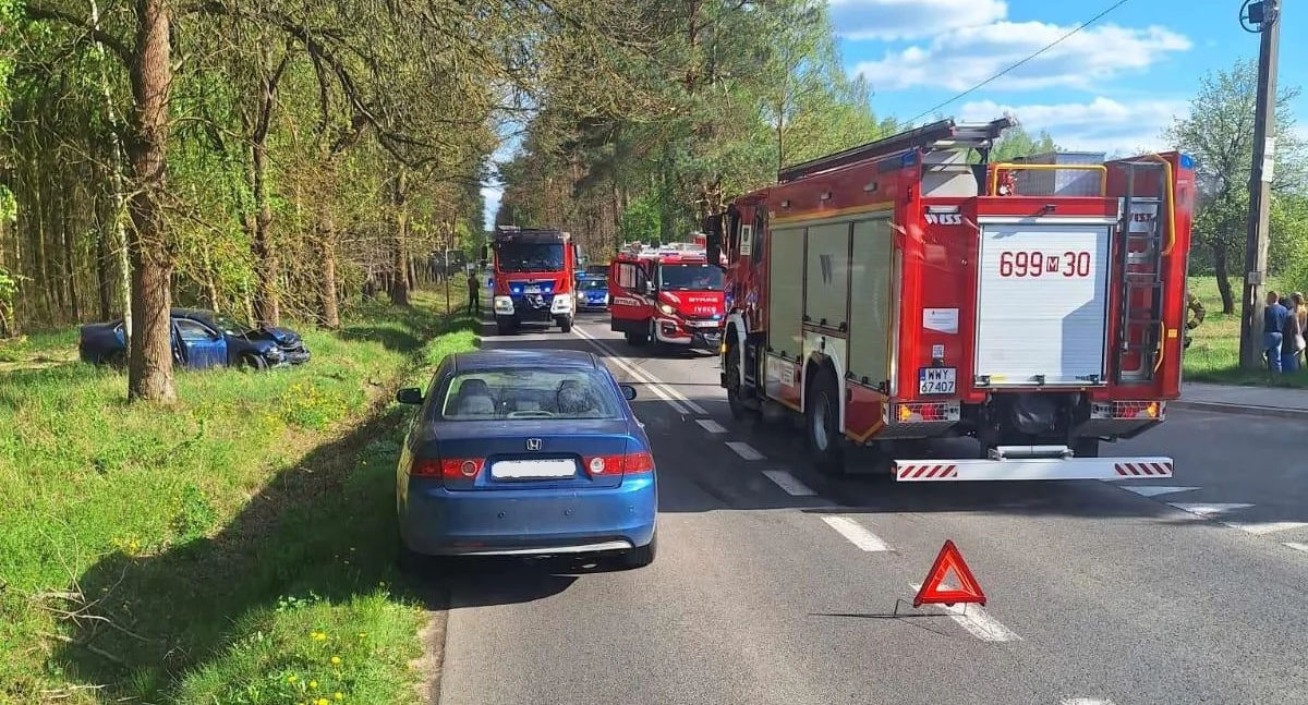 Wielkanoc z wypadkami. Dwie osoby w szpitalu