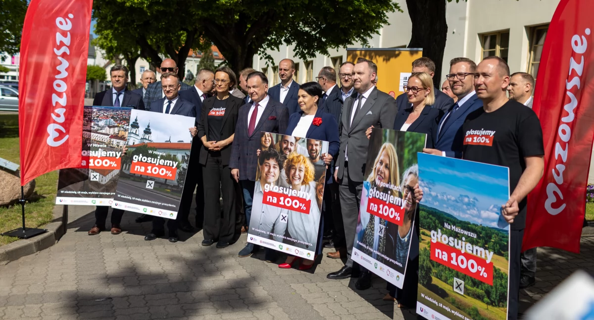 „Głosujemy na 100 procent
