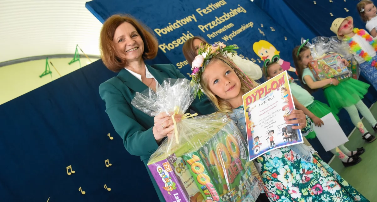  I Powiatowy Festiwal Piosenki Przedszkolnej „Muzyka słuchana sercem”
