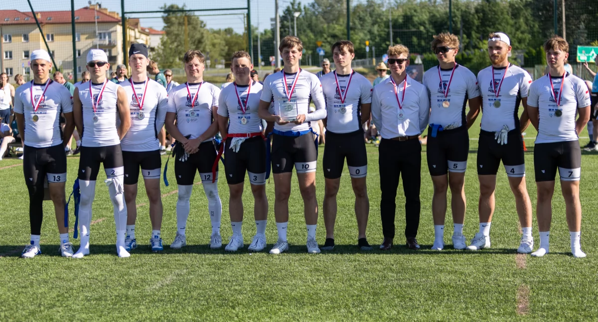 Nosorożce z Wyszkowa drugą siłą polskiego futbolu flagowego