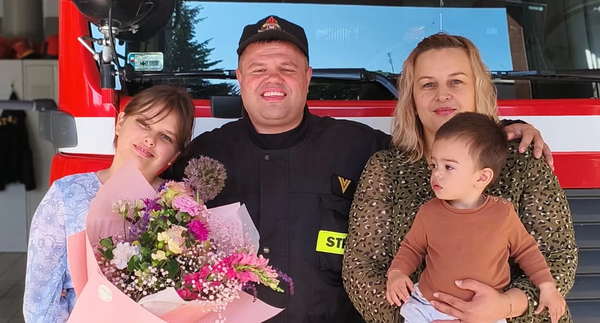 Strażacka służba zakończona. Kamil Kazimieruk odchodzi na emeryturę