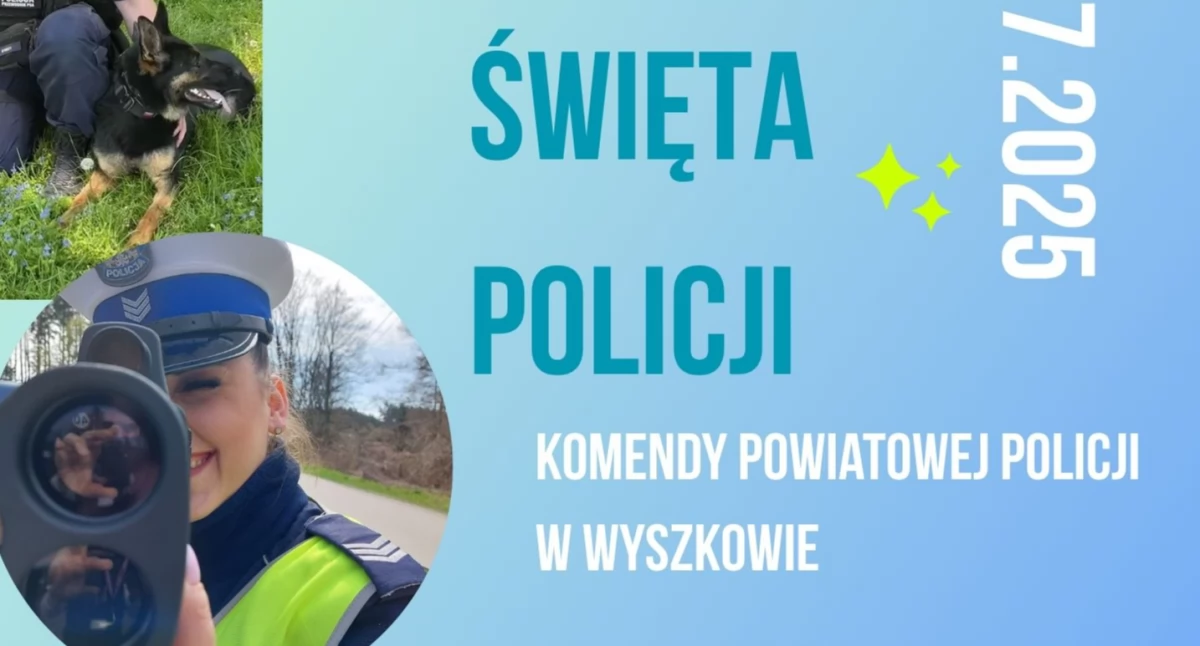 Wyszkowskie Święto Policji – w tym roku na skwerze i z atrakcjami dla mieszkańców
