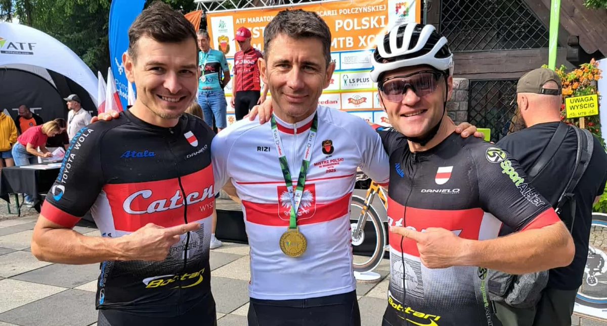 Historyczny sukces Cateny Wyszków. Paweł Trzciński mistrzem Polski w maratonie MTB