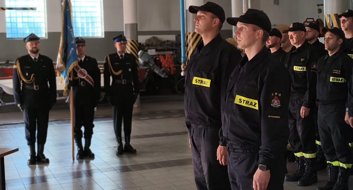 Dwóch nowych strażaków złożyło ślubowanie 