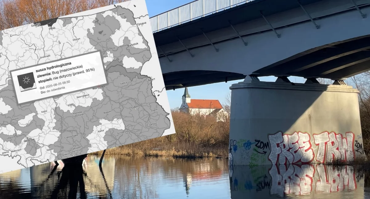 Od upału po burze i grad. Pogodowa huśtawka, a rzeki wciąż wysychają 