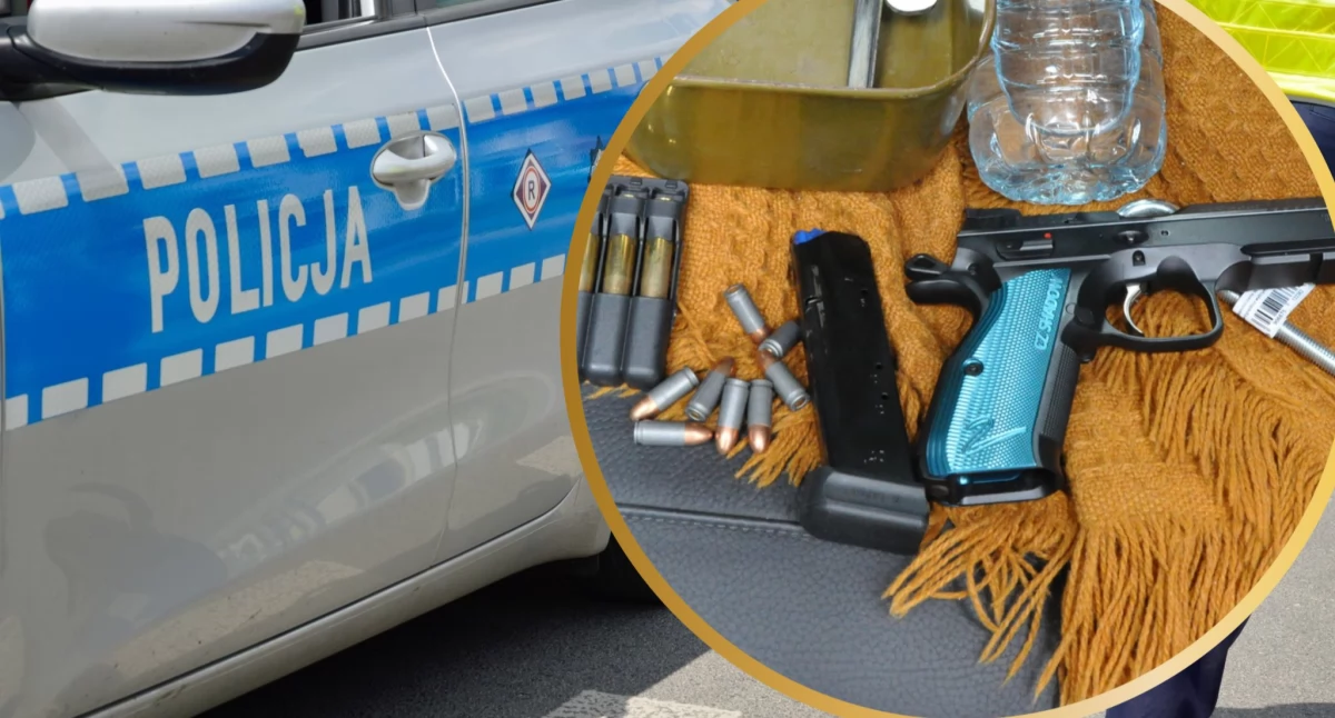3 promile, jazda pod prąd i… broń w bagażniku. 37-latek zatrzymany 