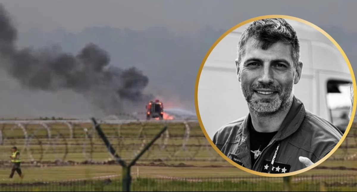 Katastrofa F-16 w Radomiu. Zginął mjr pilot Maciej SLAB Krakowian