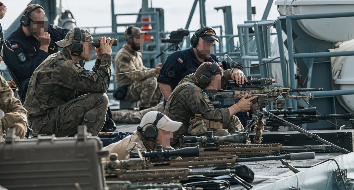 Mare Balticum Sniper Challenge: Snajperzy z 5 Mazowieckiej Brygady OT na pokładzie ORP „Gen. Tadeusz Kościuszko”