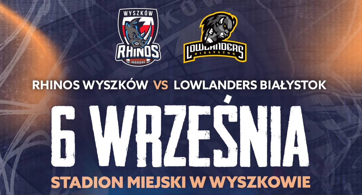 Inauguracja sezonu PFL-J w Wyszkowie. Rhinos zagrają z Lowlanders Białystok