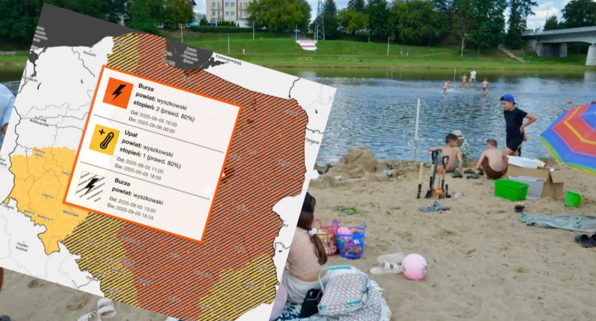 Burze i upały. Zagrożone regiony i prognoza na najbliższe godziny 