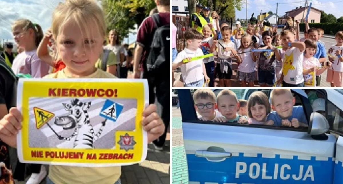 Zamiast polowania - słodki upominek. Akcja policji i uczniów 