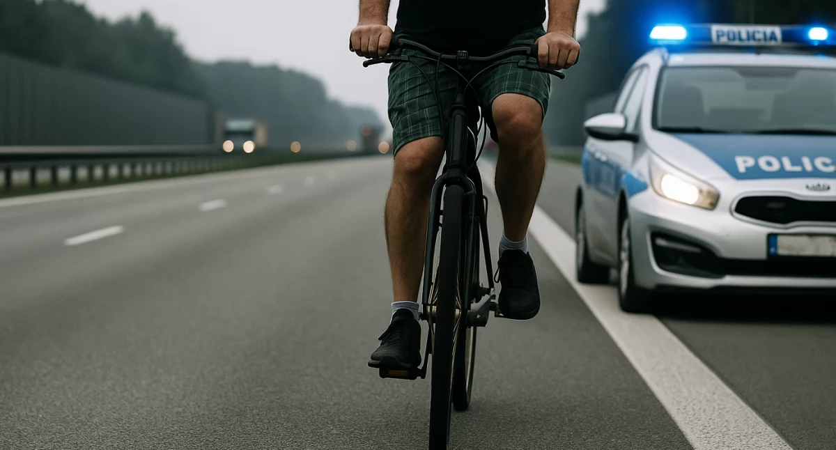 Z promilami, wężykiem jechał po… S8 