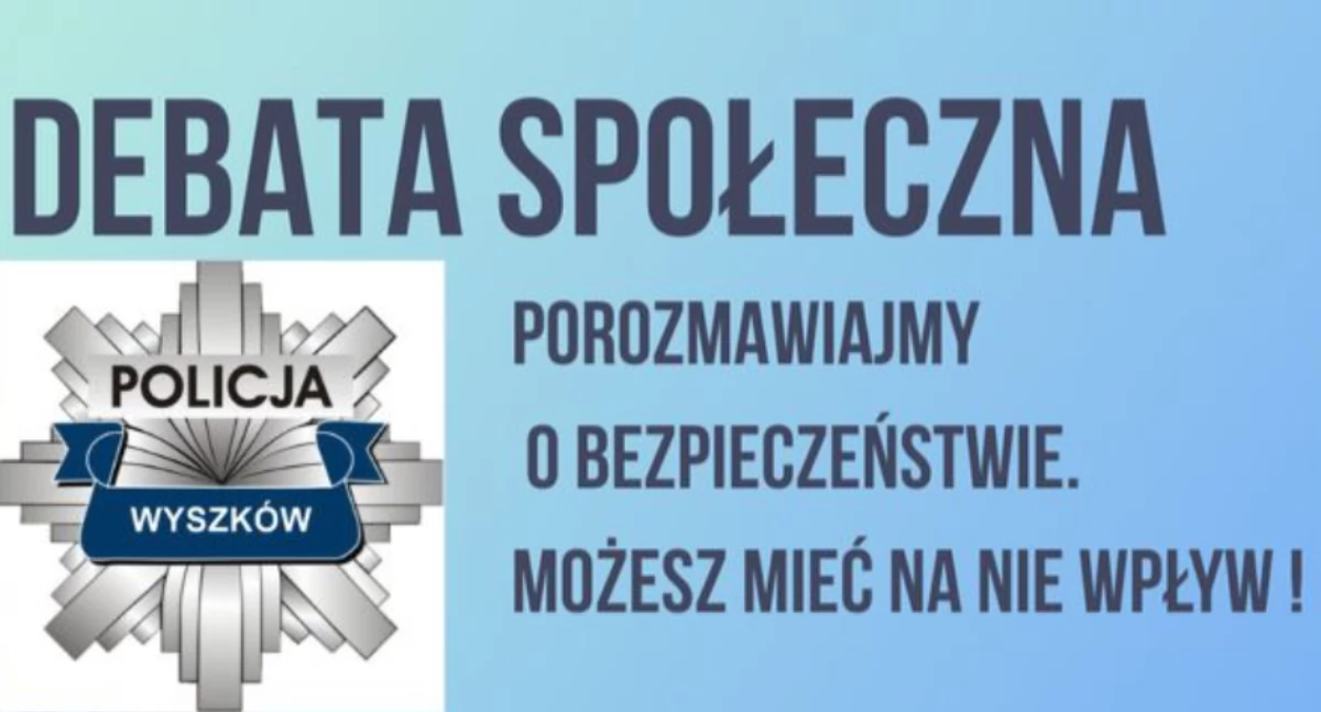 O zagrożeniach i wspólnej odpowiedzialności. Komendant zaprasza na debatę 
