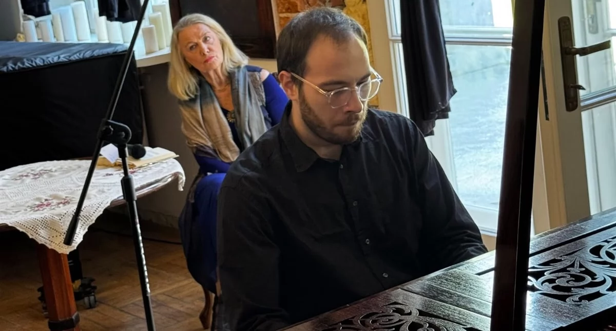 Simone Pierini i Halina Rowicka zachwycili publiczność w Dębinkach