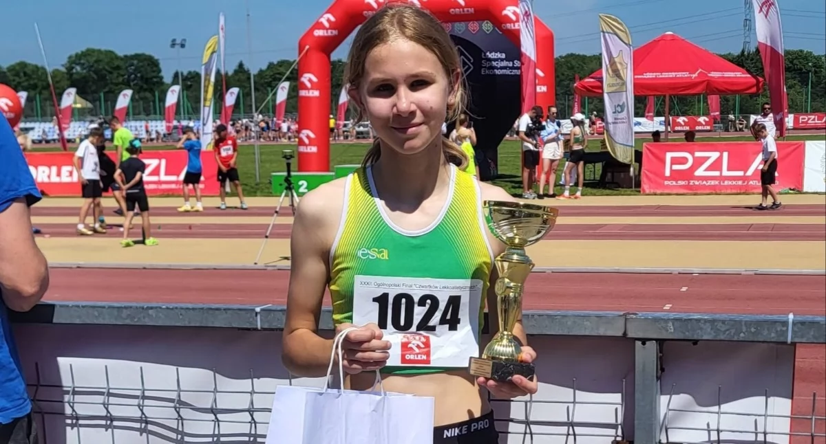 Jeszcze rok temu była trzynasta. Dziś Julia Deluga jest wicemistrzynią Polski